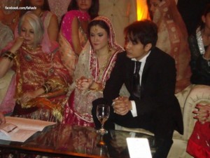 Ali Zafar and Ayesha Fazli Wedding picture