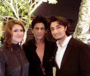 Ali Zafar with Shah Rukh Khan