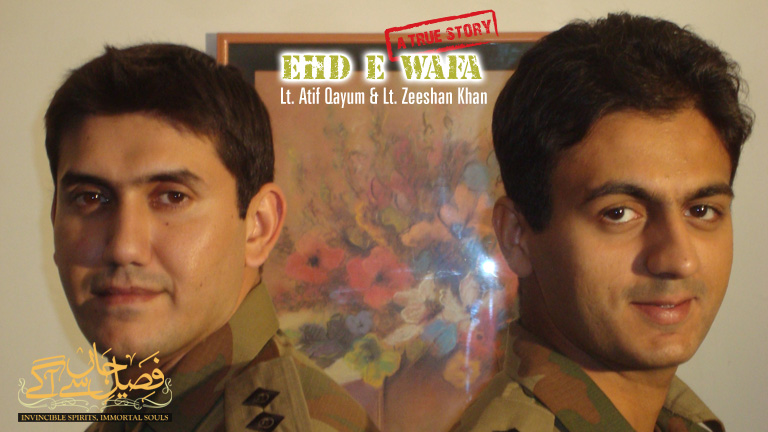 Nirvaan Nadeem & Capt. Imran Khan in 'Ehd-e-Wafa'