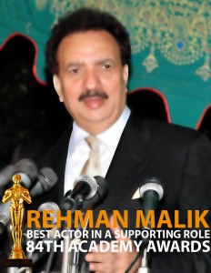 Rehman Malik Acting in Pakistani Film