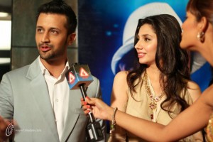 Bol Movie Lahore Premiere Atif Aslam and Mahira