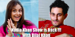 Nadia Khan Show on Dunya News with Bilal Khan