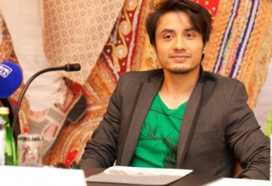 Ali Zafar at the press conference / Premiere of Mere Brother Kee Dulhan