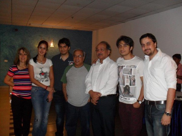 Ali Zafar's friend and family in India for MBKD screening