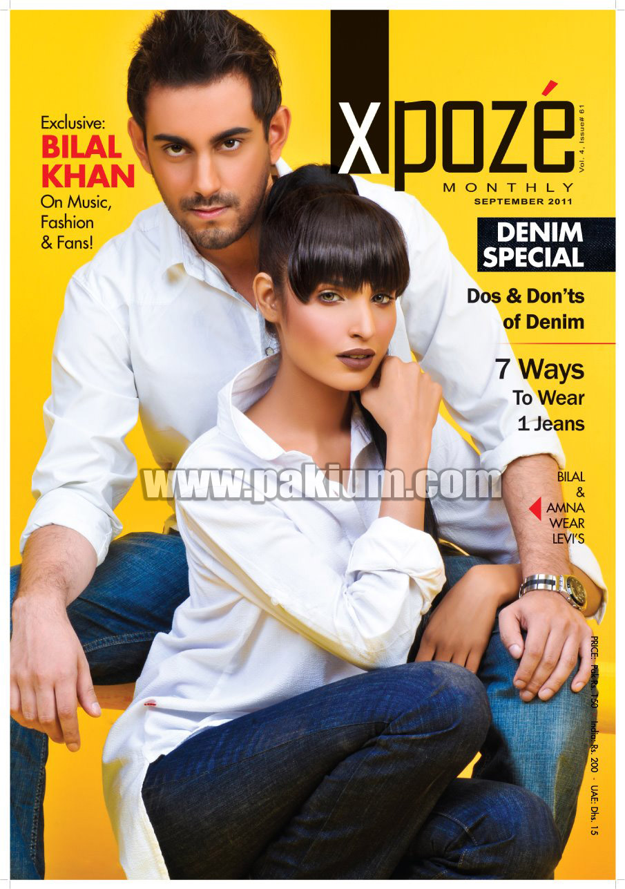 Bilal Khan and Amna Ilyas for Xpoze Magazine