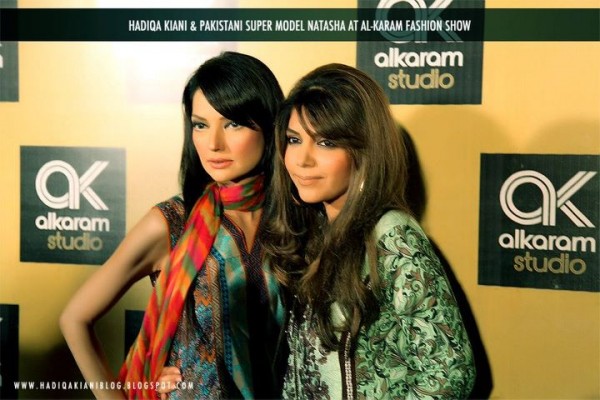 Hadiqa with Pakistani Super Model Natasha