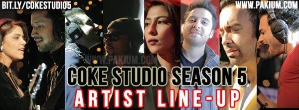 Coke Studio Season 5 Artist Line up