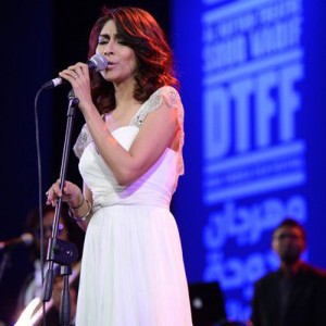 Meesha Shafi performed at Doha Film Festival 2012