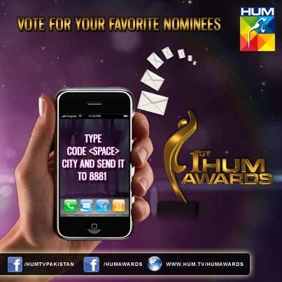 Vote for 1st HUM TV Awards