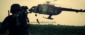 ACtion scene in WAAR with visual effects