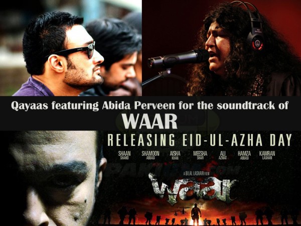 qayaas featuring abida parveen for Waar movie soundtrack