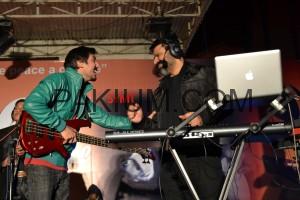 Farhan & Sheraz having fun on stage