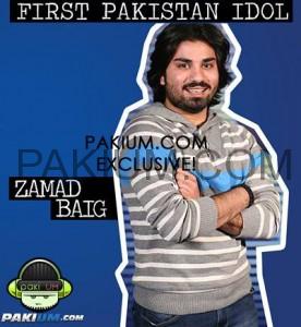 1st pakistan idol zamad baig