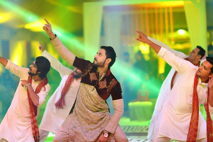 Mustafa Zahid dance performance in his wedding