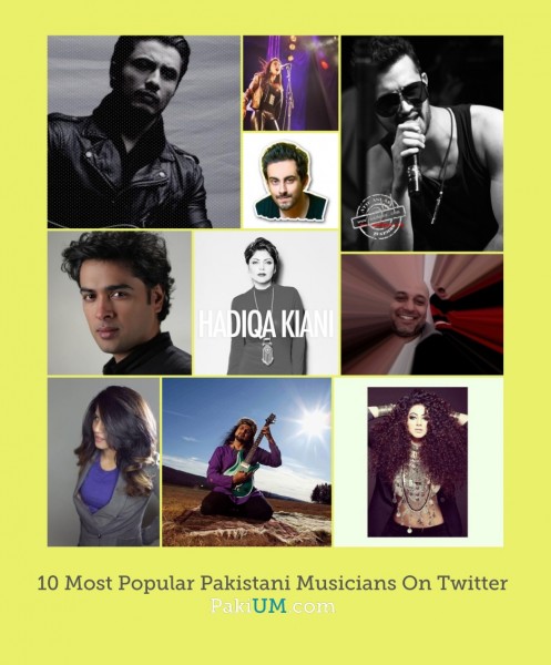 10 most popular Pakistani musicians