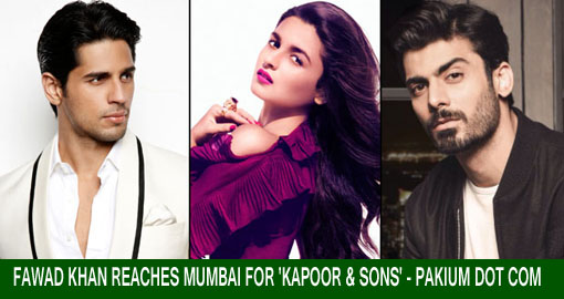 Fawad Khan reaches Mumbai for Kapoor & Sons