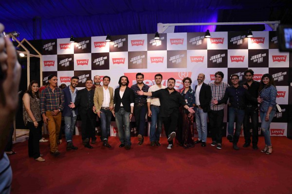 Cast of JPNA with team Levis